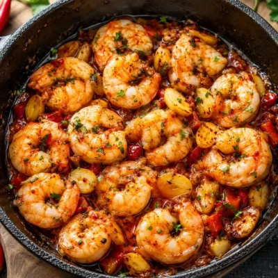 Poêlée de Crevettes à l'Espagnole : la recette facile, parfumée et ensoleillée