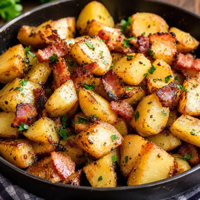 Pommes de Terre Sautées au Bacon : la recette croustillante et gourmande