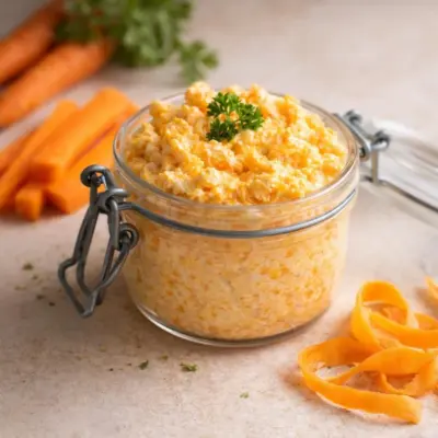 Rillettes de carottes au fromage frais : ultra onctueuses