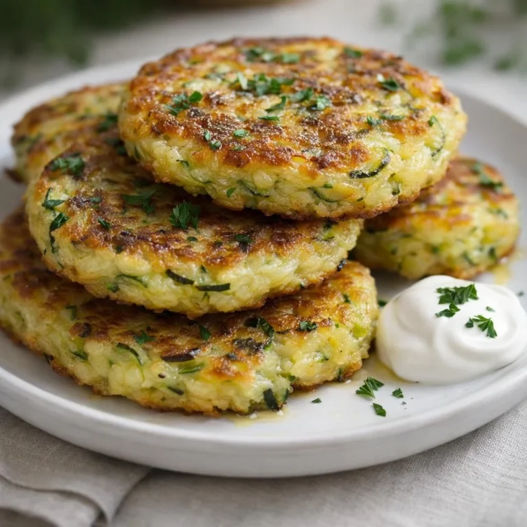 Röstis de courgettes croustillants au parmesan