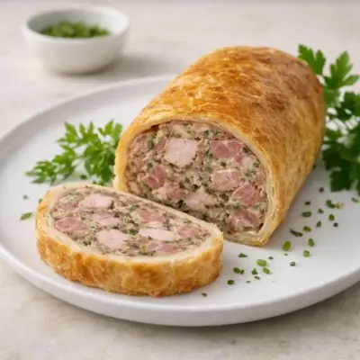 Pâté en croûte de porc au fenouil : recette facile