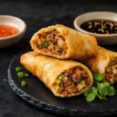 Rouleaux de printemps au bœuf : la recette fraîche, facile et savoureuse