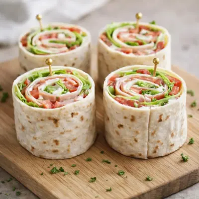 Recette wrap jambon légumes : crémeux & croquant