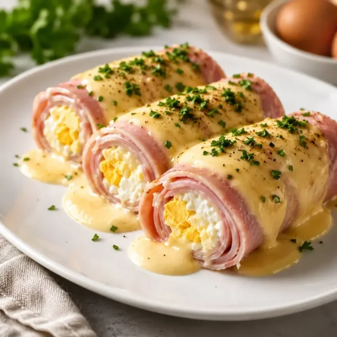 Roulés de Jambon Farcis aux Œufs Gratinés : la Recette Familiale Ultra Gourmande