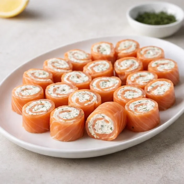 Roulés saumon fumé fromage frais aneth — facile