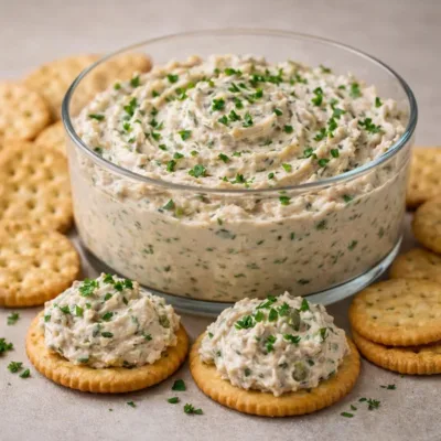 Tartinade de thon au citron et aux câpres crémeuse