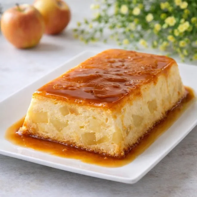 Terrine aux pommes caramélisées : fondante & facile