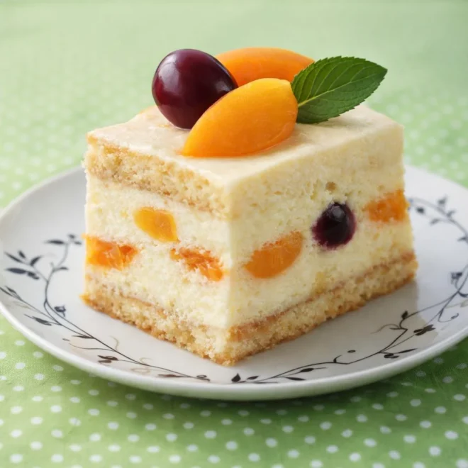 Terrine de boudoirs aux abricots, légère et onctueuse