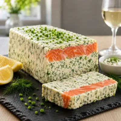 Terrine de Saumon Fumé et Fromage Frais Chic