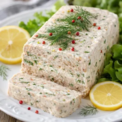 Terrine de thon au fromage frais : recette facile sans cuiss