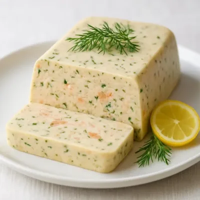 Terrine fraîche de poisson aux fines herbes
