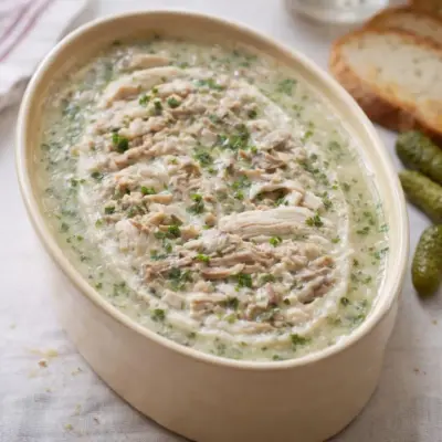 Terrine de jarret de porc persillée (façon gelée, à l’ail et aux herbes)