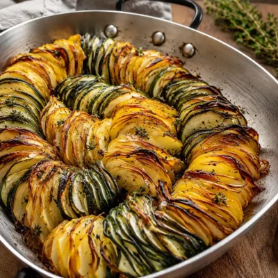 Tian de courgettes au thym : la recette provençale facile et parfumée