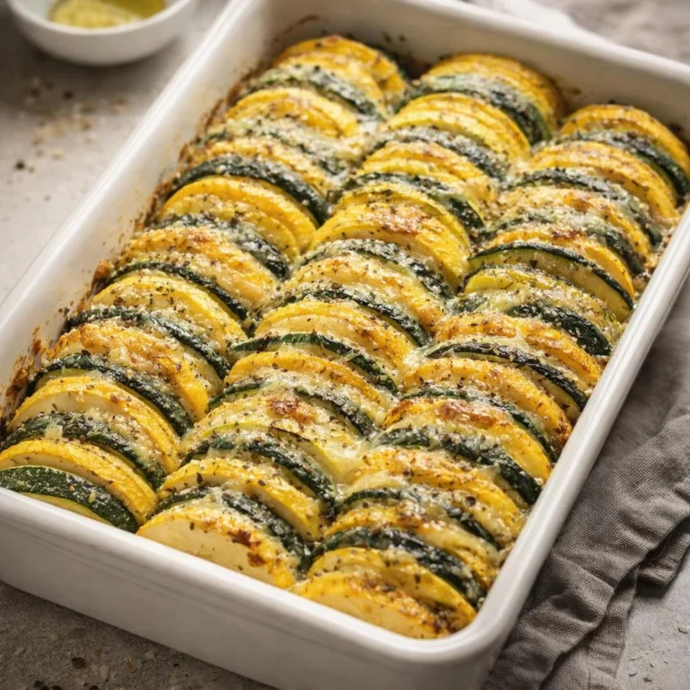 Tian de courgettes au gruyère : fondant et gratiné