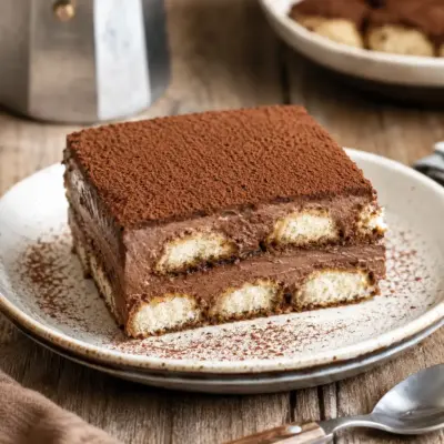 Tiramisu au chocolat