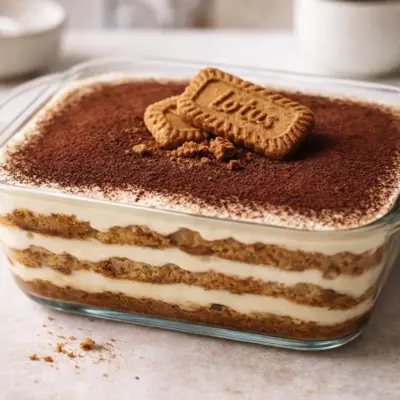 Recette tiramisu au spéculos : version originale