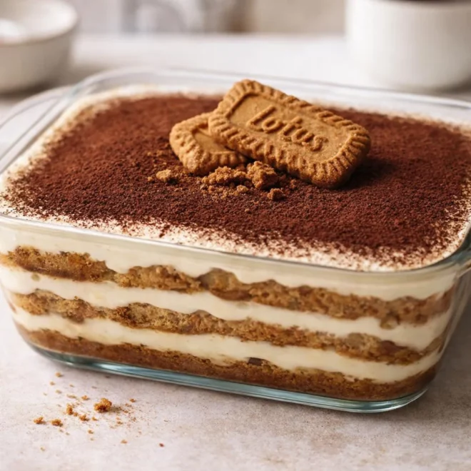 Recette tiramisu au spéculos : version originale