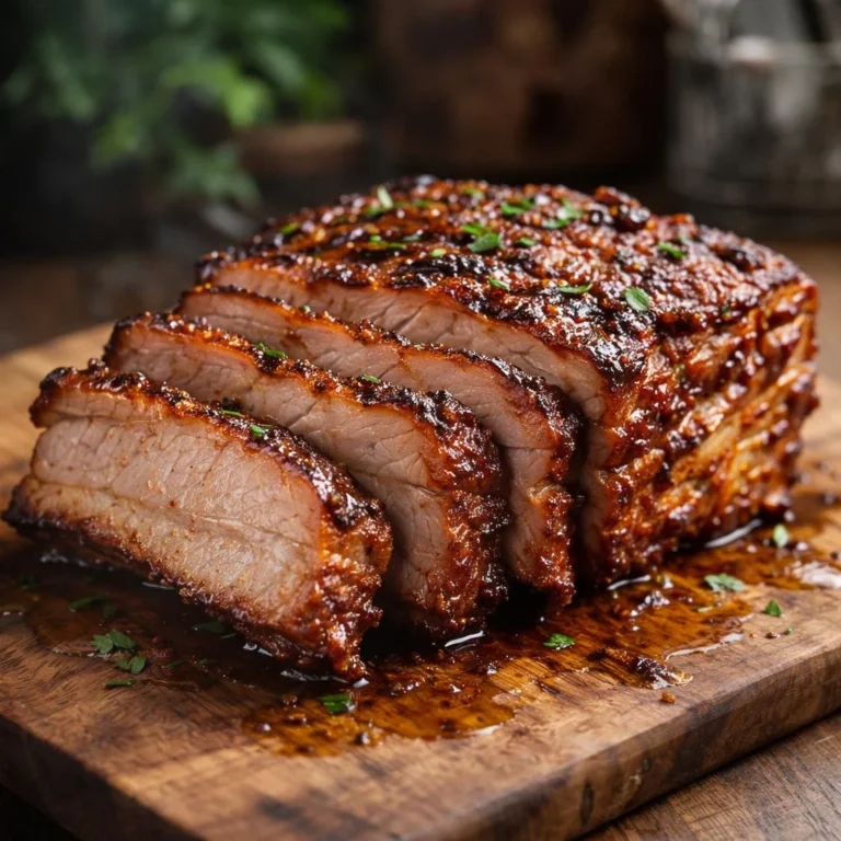 Recette travers de porc au four : miel & paprika