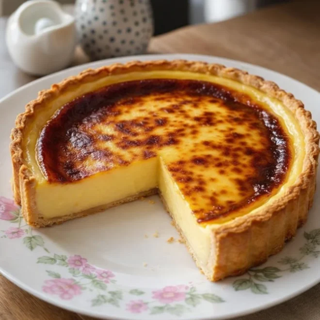 Recette flan boulanger : flan pâtissier traditionnel