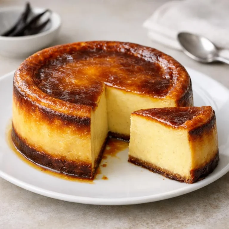 Recette flan parisien : crémeux vanillé au bain-marie