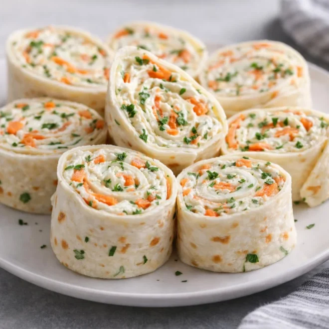 Wraps frais au surimi et fromage frais (4 grandes tortillas)