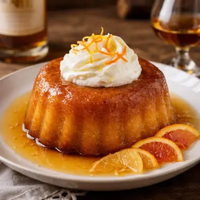 Baba au rhum sirop aux agrumes façon grand-mère