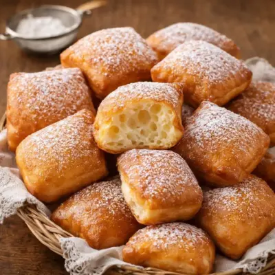 Recette de beignets de grand-mère moelleux