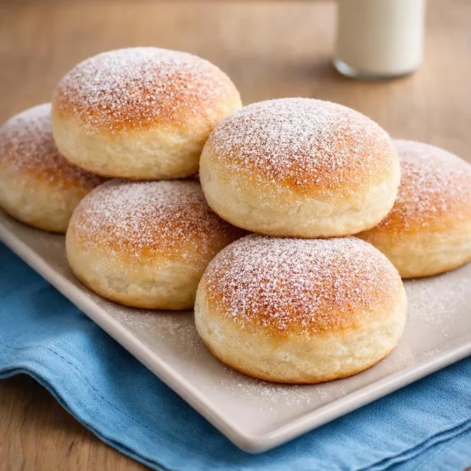 Beignets légers au four sans friture : moelleux
