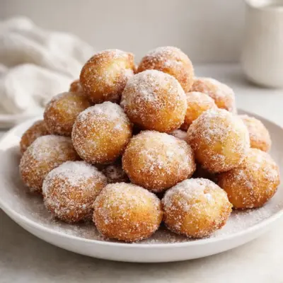 Recette beignets au sucre moelleux, sucre glace
