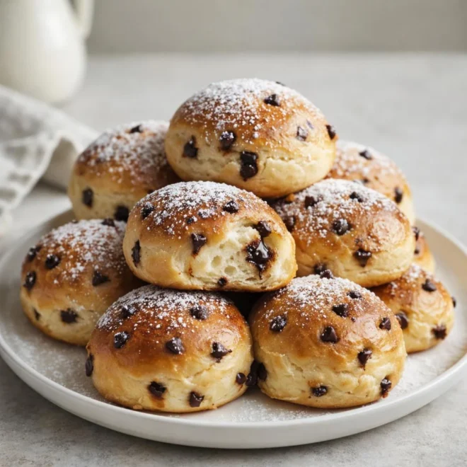 Beignets moelleux aux pépites de chocolat : recette