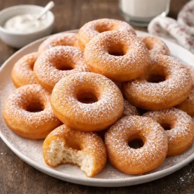 Recette beignets au yaourt faciles sans repos