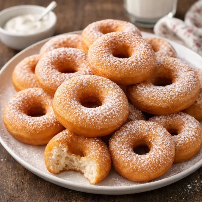 Recette beignets au yaourt faciles sans repos