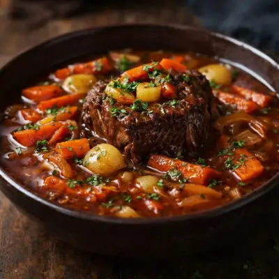 Recette bœuf braisé au vin rouge mode à l’ancienne