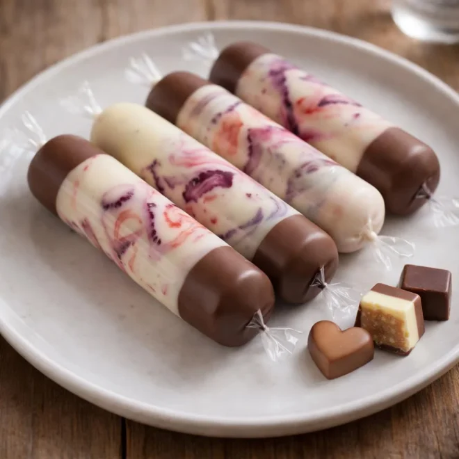 Bolis gourmet Duvalin maison : praliné fondant au chocolat