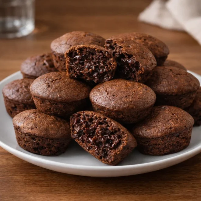 Bouchées au chocolat maison : cœur fondant façon brownies