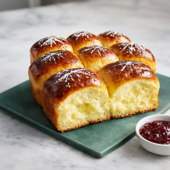 Recette brioche au yaourt sans pétrissage