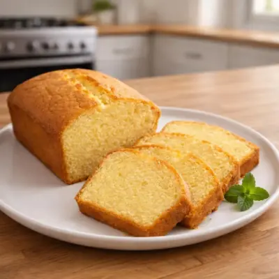 Recette cake au citron et lait concentré sucré