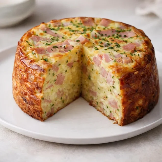 Recette cake jambon fromages moelleux au four