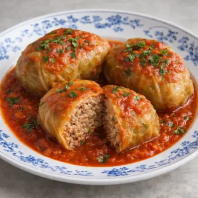 Chou farci bien juteux : la recette grand-mère