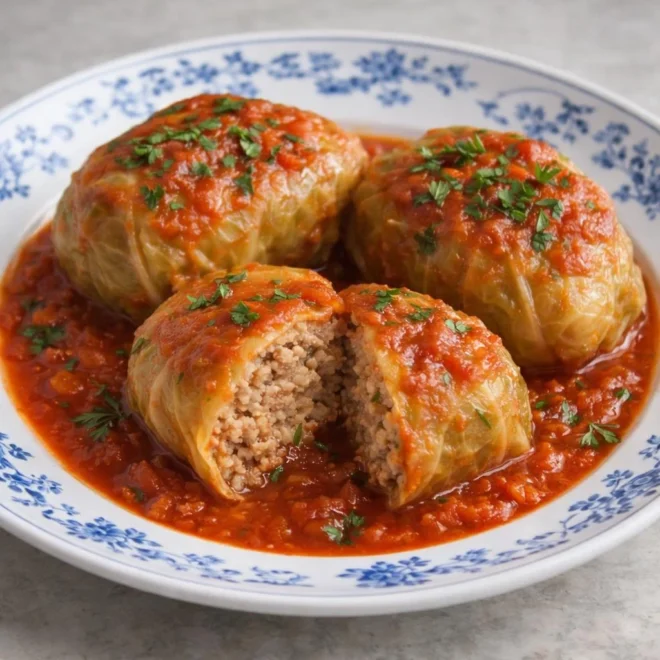 Chou farci bien juteux : la recette grand-mère