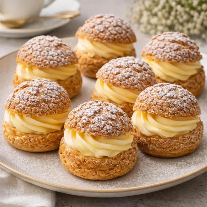 Choux à la crème Chiboust : recette facile