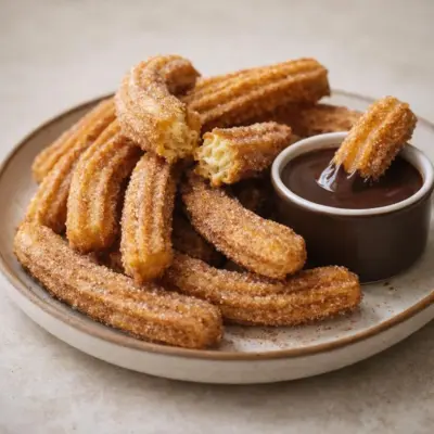 Recette churros sans machine croustillants à la cannelle