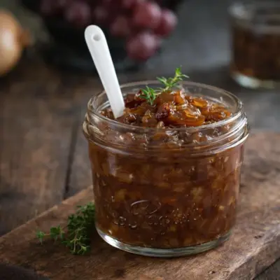Recette de confit d’oignons sans vin, fondant