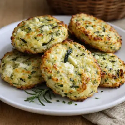 Cookies salés courgette râpée chèvre frais au four