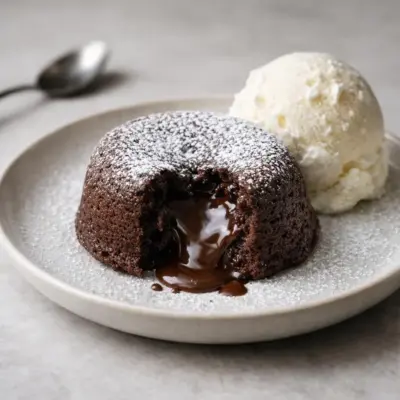 Recette coulant au chocolat fondant cœur coulant