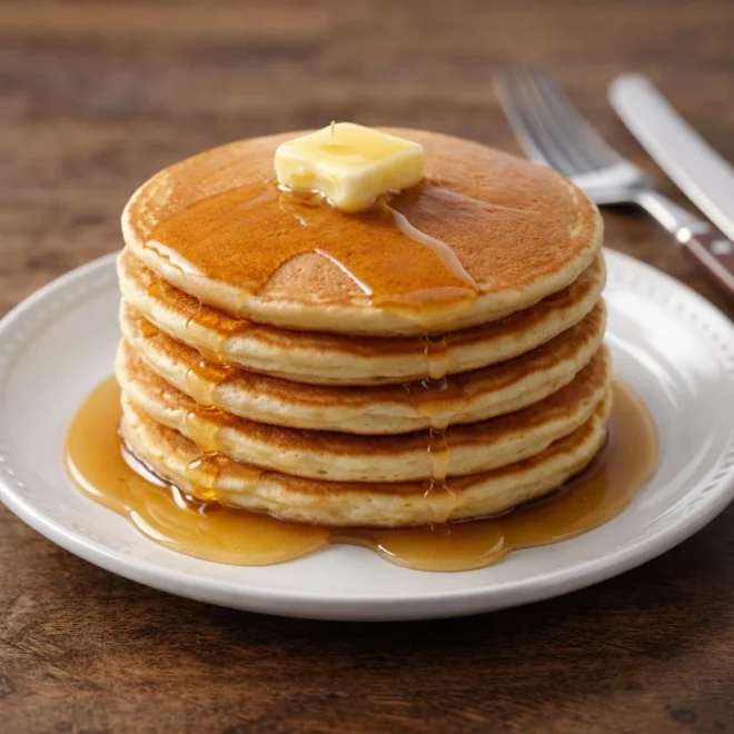 Recette de crêpes américaines moelleuses au lait
