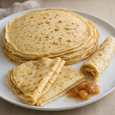 Crêpes légères au yaourt : fines et souples