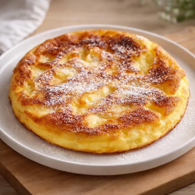 Recette crêpiau aux pommes moelleux et doré