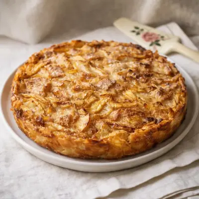 Croustade aux pommes : croustillante et caramélisée