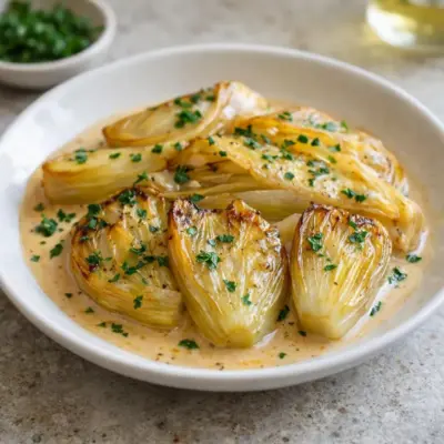 Endives sautées à la crème : recette fondante et rapide
